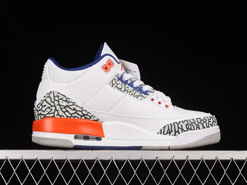 All categories Air Jordan Jordan series basketball shoes Air Jordan 3 Air Jordan 3 Retro "Knicks" AJ3 Joe 3 Knicks color 136064-148